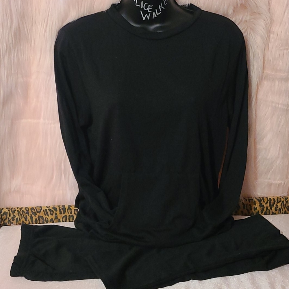 Black Knit Set